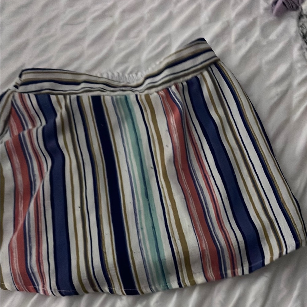 Striped Multicolor Women's Skirt